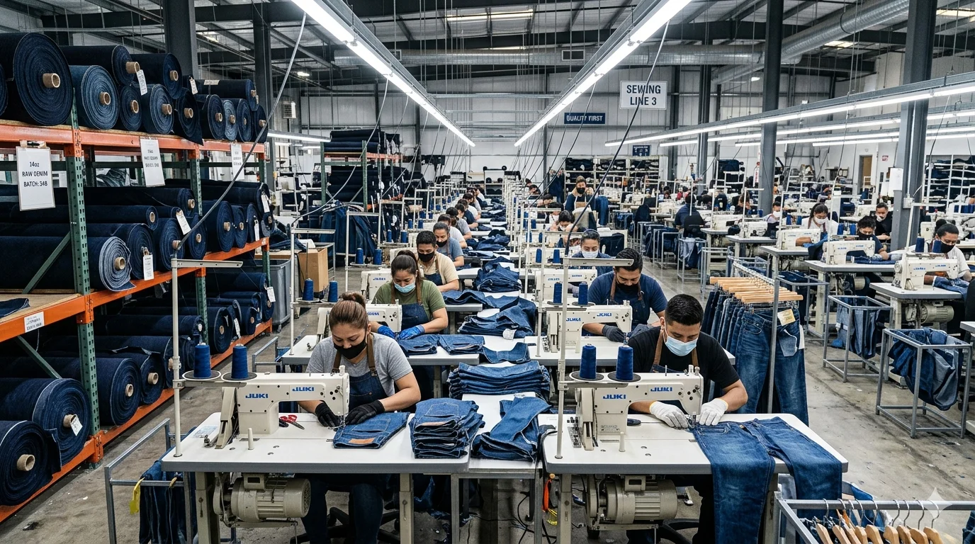 How Jeans Are Manufactured? A Complete Step-by-Step Guide to Denim Production